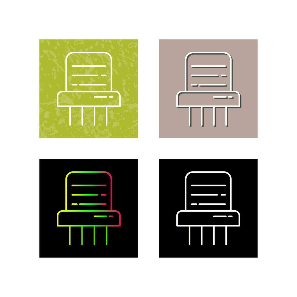 Paper Shredder Vector Icon