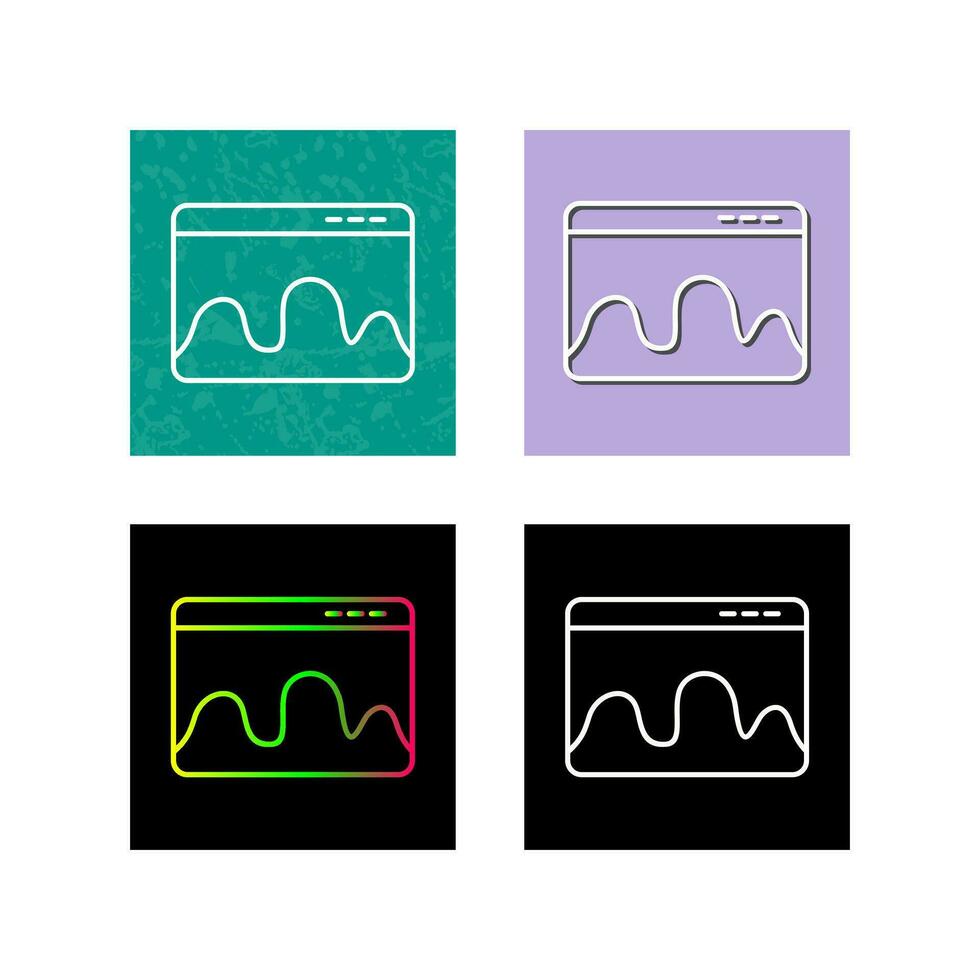 Webpage Statistics Vector Icon