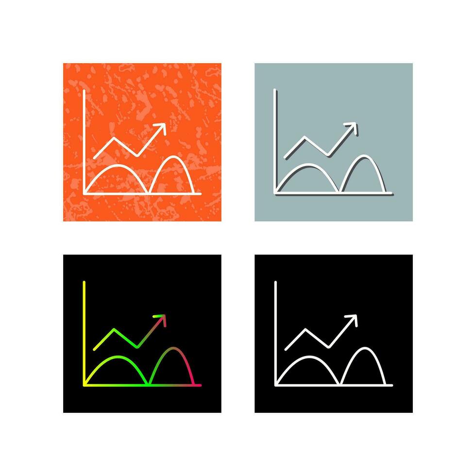 Trend in Graph Vector Icon