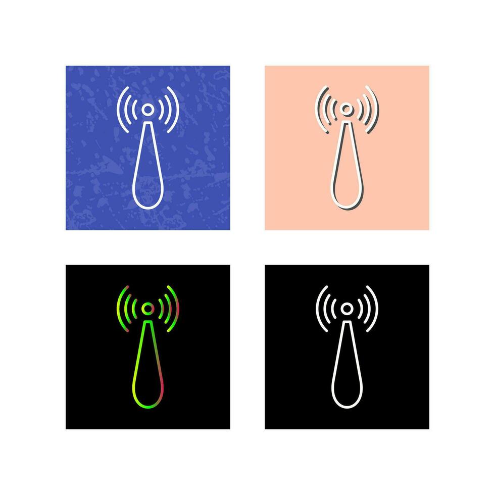 Non Ionizing Radiation Vector Icon