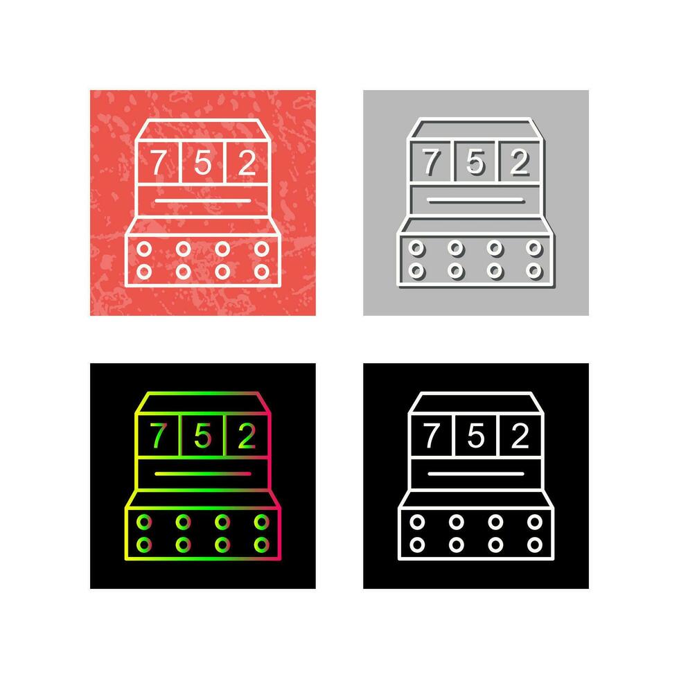 Slot Machine Vector Icon