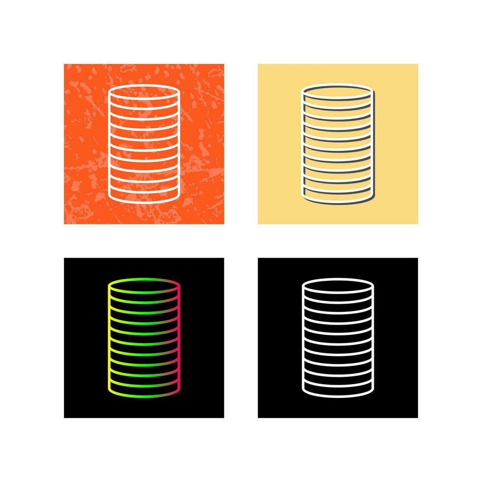 Stack of Coins Vector Icon