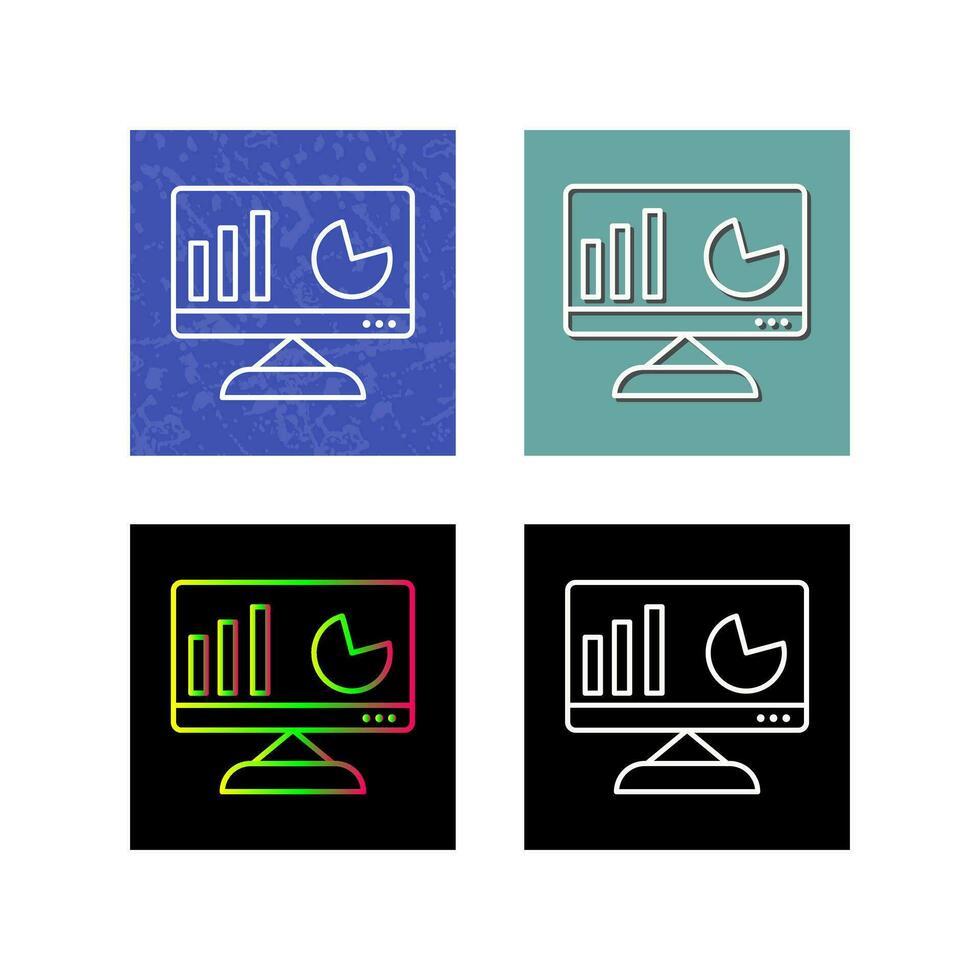 Unique Analytics Vector Icon