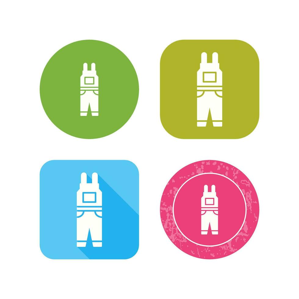 Jumpsuit Vector Icon
