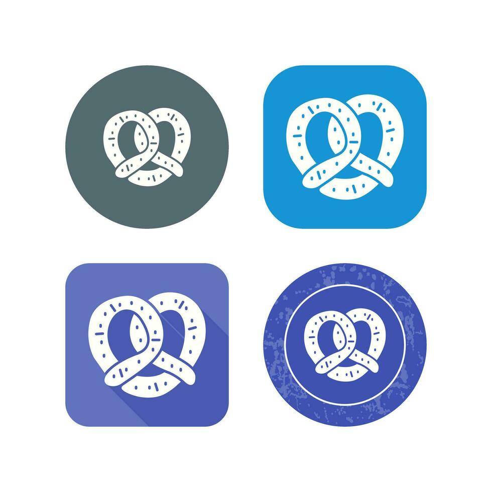 Pretzel Vector Icon