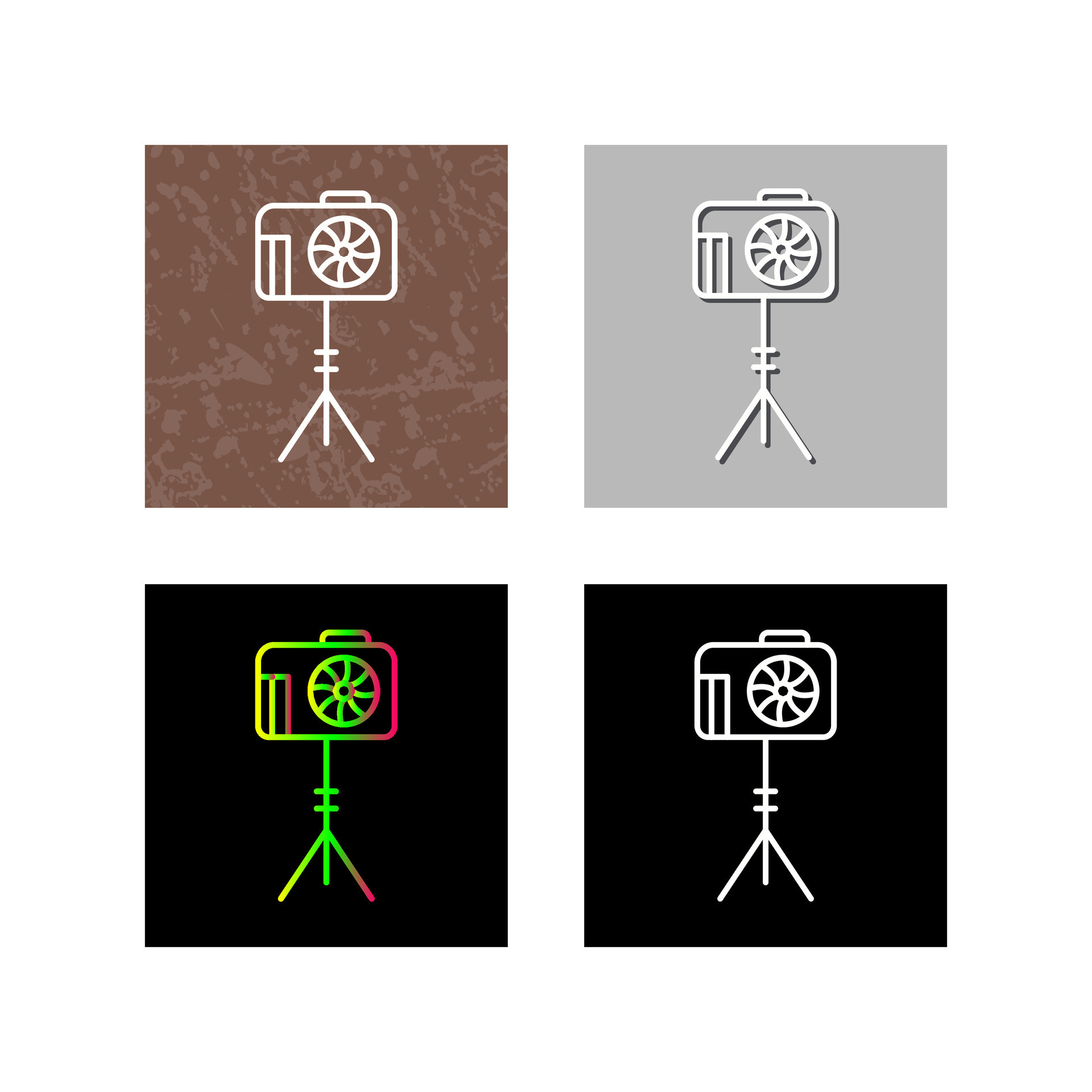 Unique Camera Stand Vector Icon 25243279 Vector Art at Vecteezy