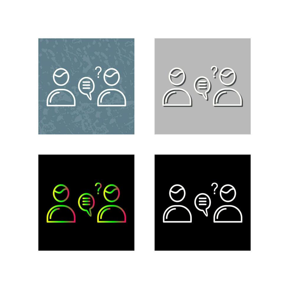 Unique Consulting Services Vector Icon
