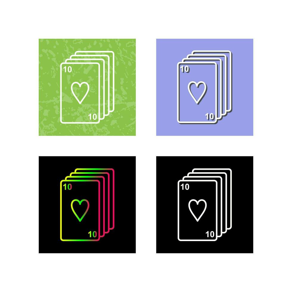 Deck of Cards Vector Icon