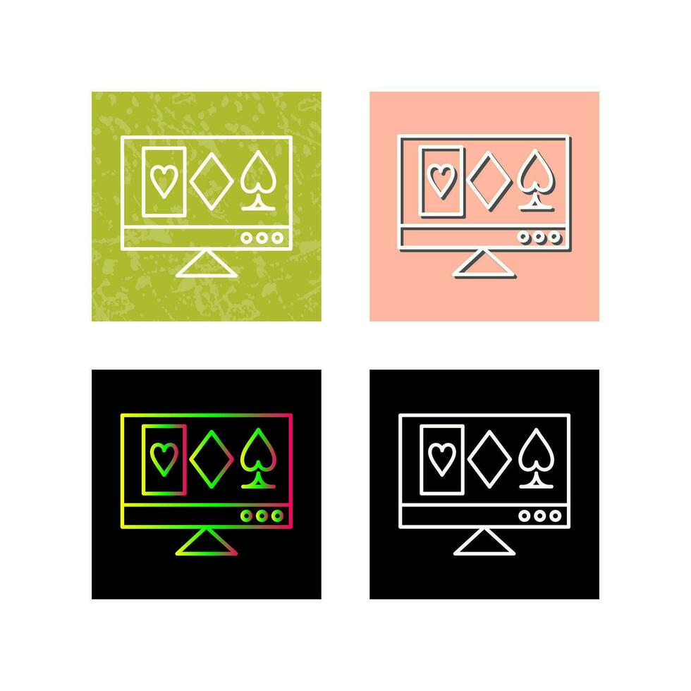 Online Gambling Vector Icon