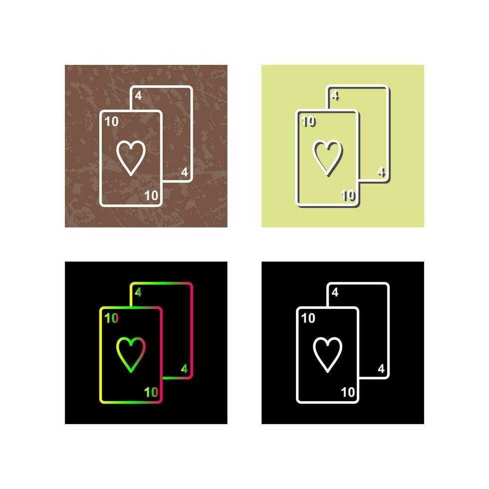 Playing Cards Vector Icon