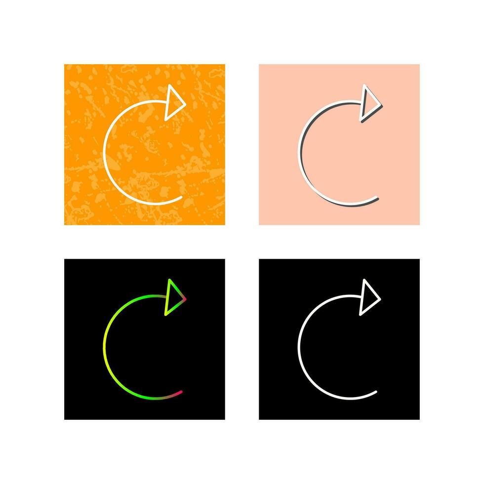 Unique Reload Vector Icon