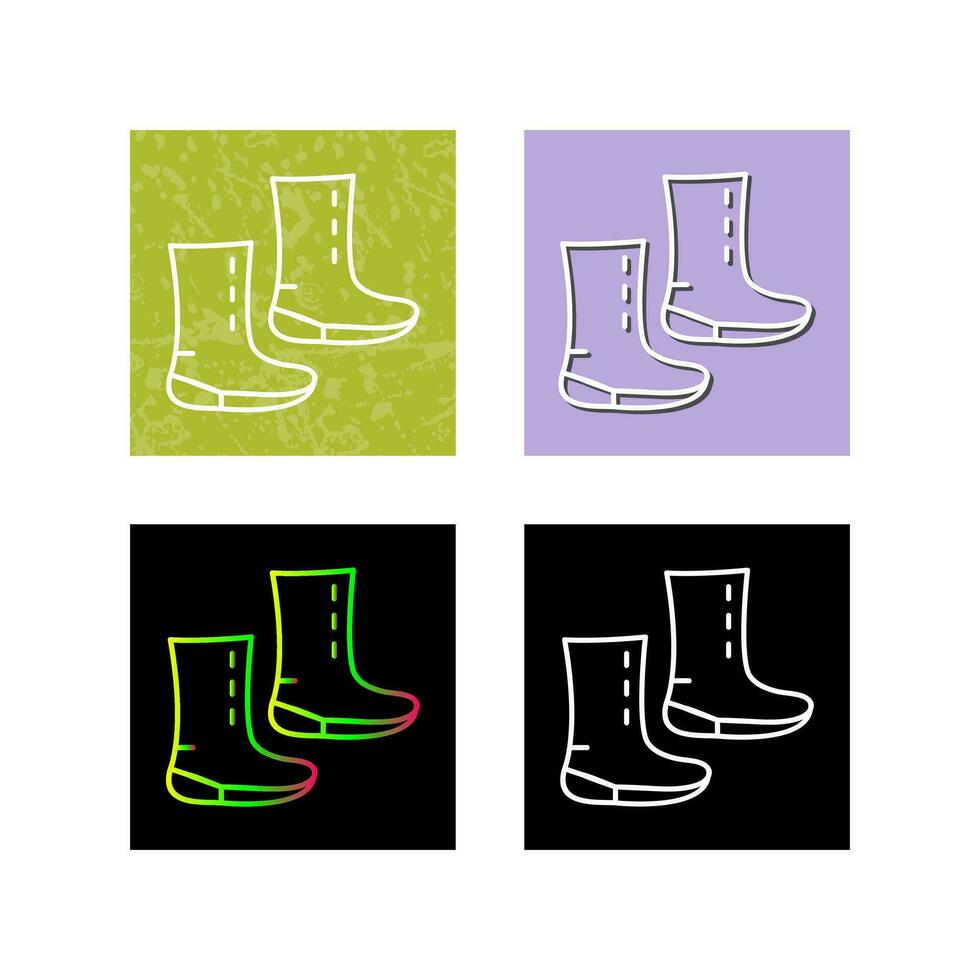 Unique Boots Vector Icon