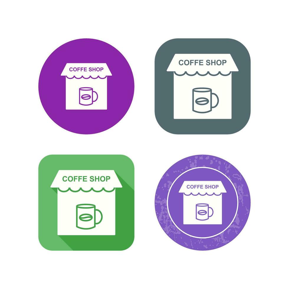 Coffee Shop Vector Icon