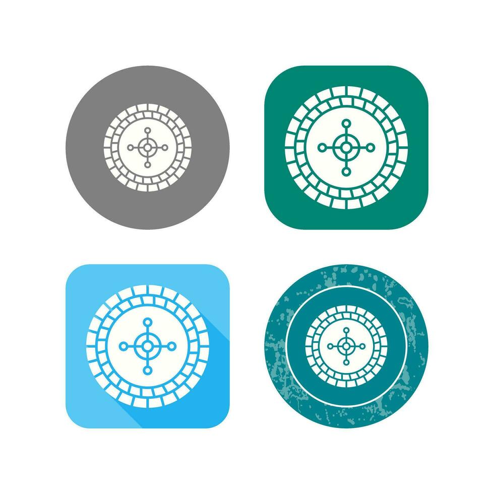 Roulette Vector Icon