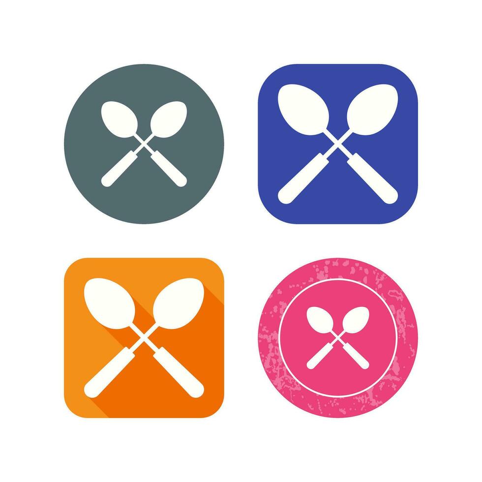 Spoons Vector Icon