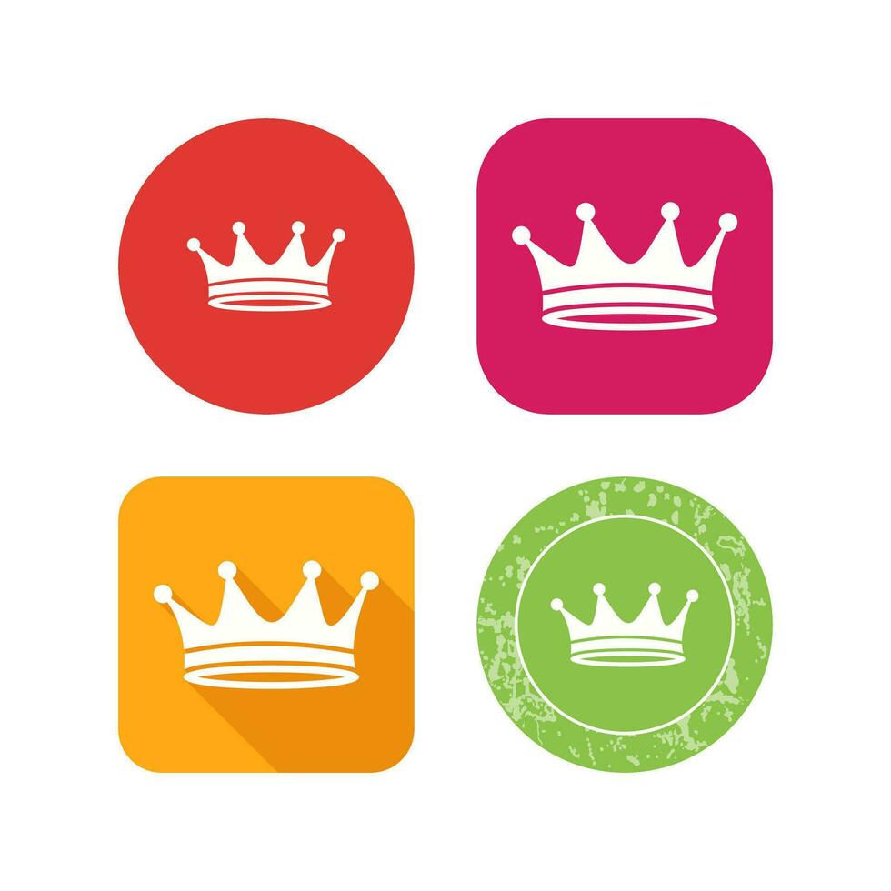 King Crown Vector Icon