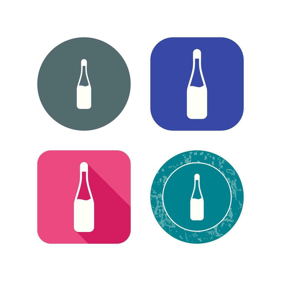 Champagne Bottle Vector Icon