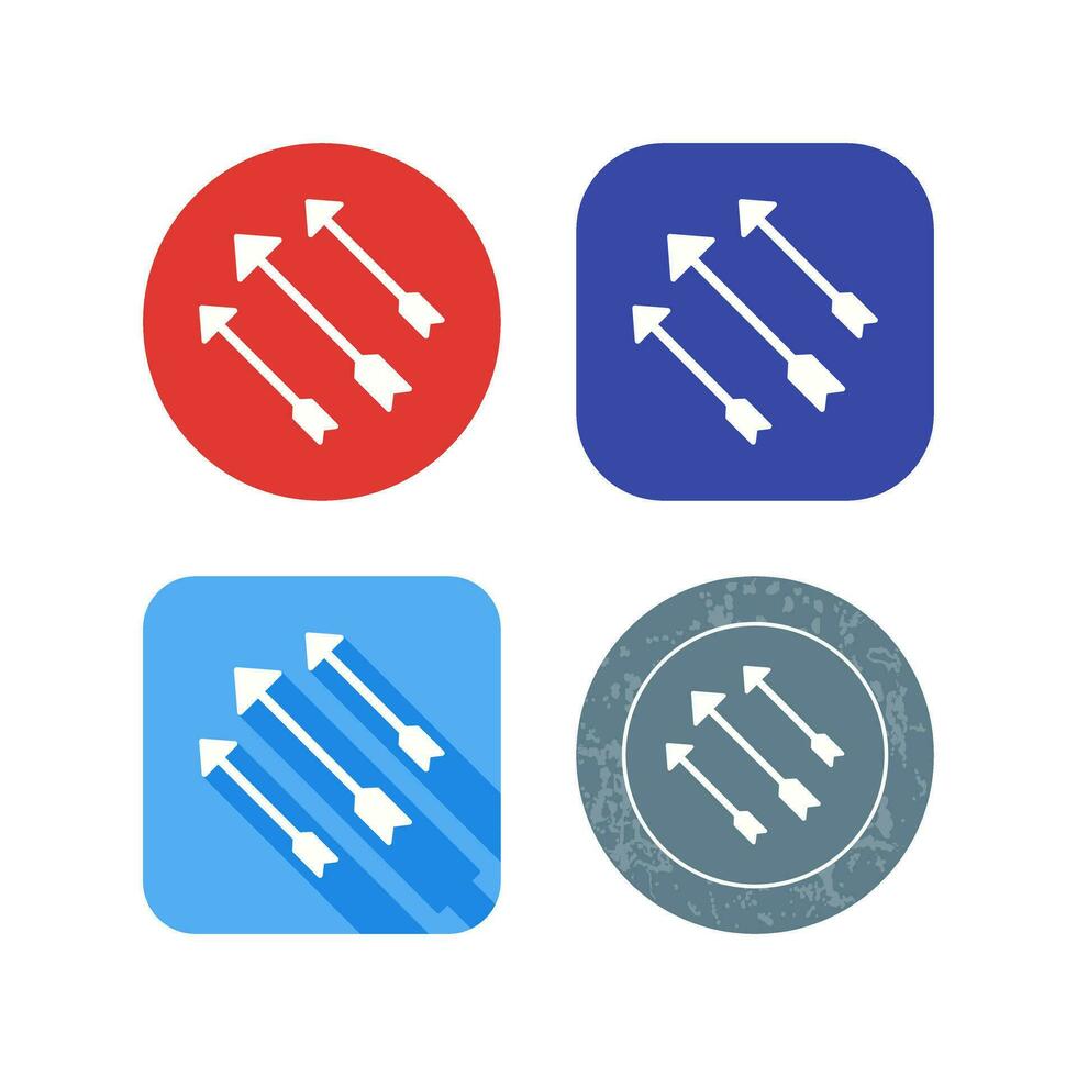 Unique Arrows Vector Icon