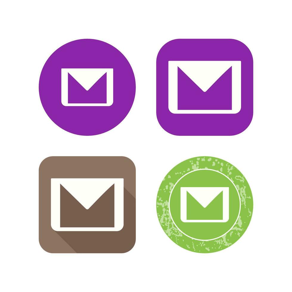 Unique Email Vector Icon