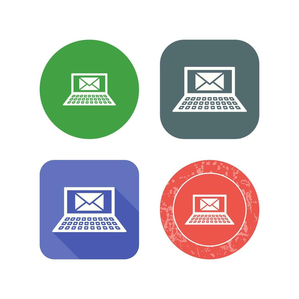 Unique Emails Vector Icon