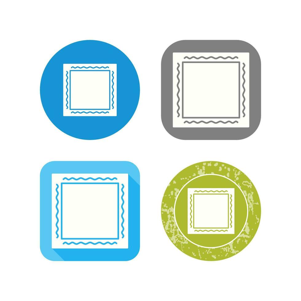 Unique Frame Vector Icon