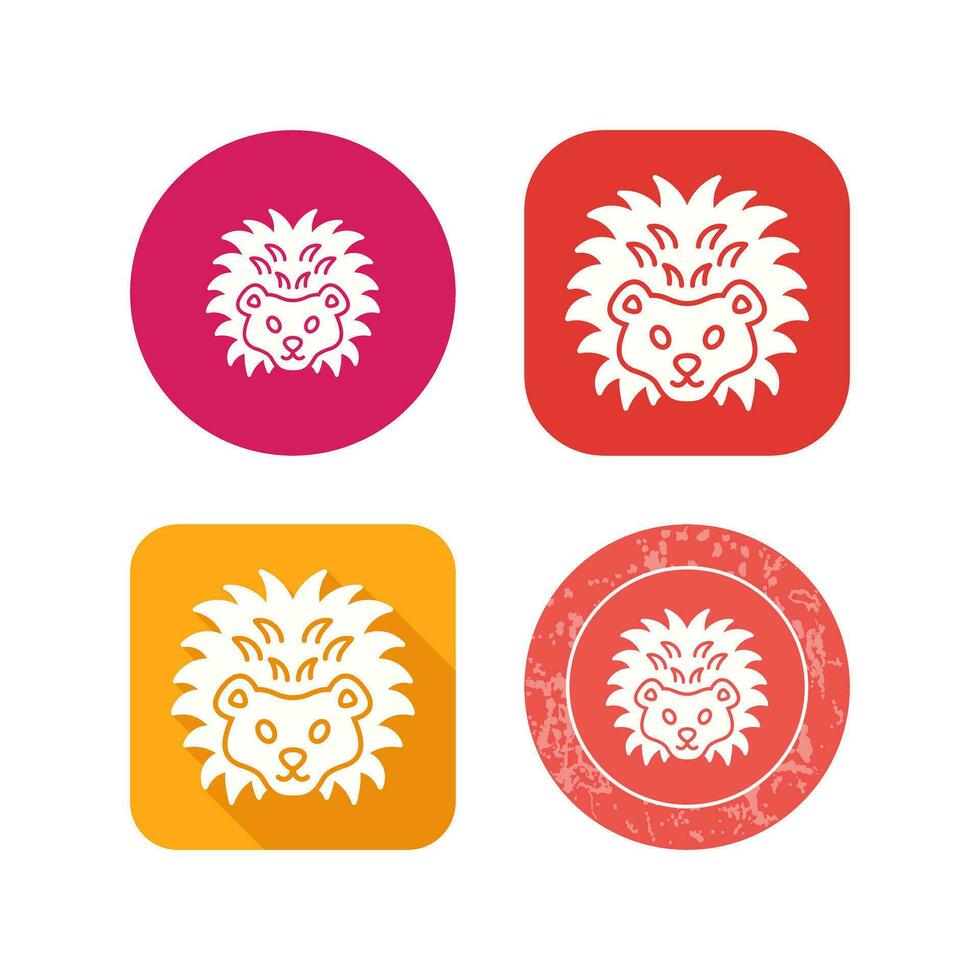 Hedgehog Vector Icon