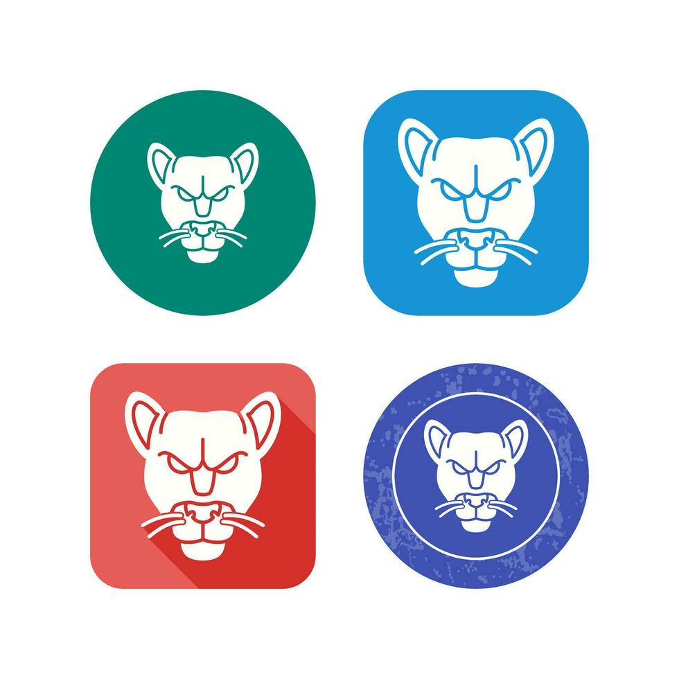 Black Panther Vector Icon