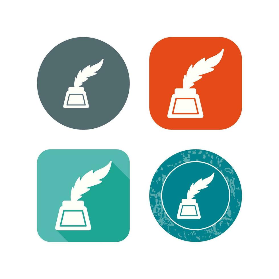 Inkwell Vector Icon