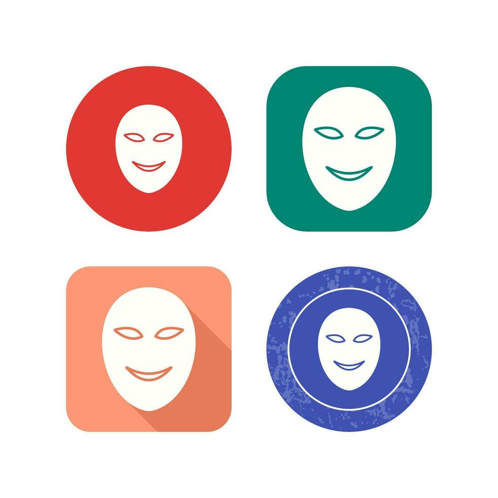 Ancient Face Mask Vector Icon