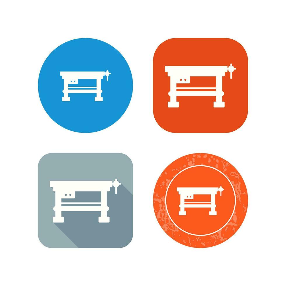 Work Bench Vector Icon