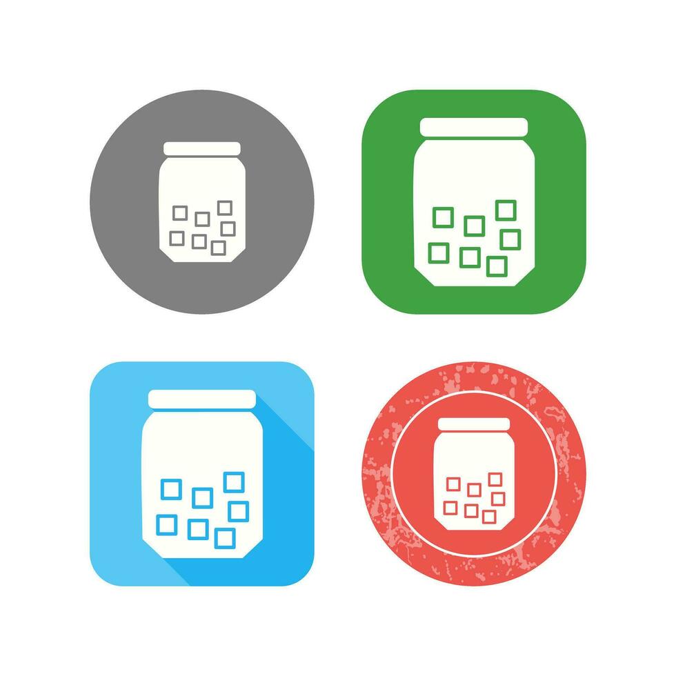Sugar Bottle Vector Icon
