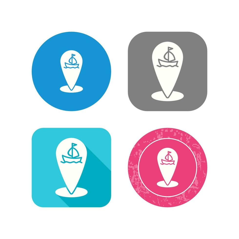 Shipping Location Vector Icon