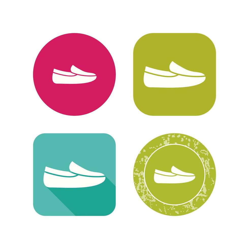Men's Loafers Vector Icon