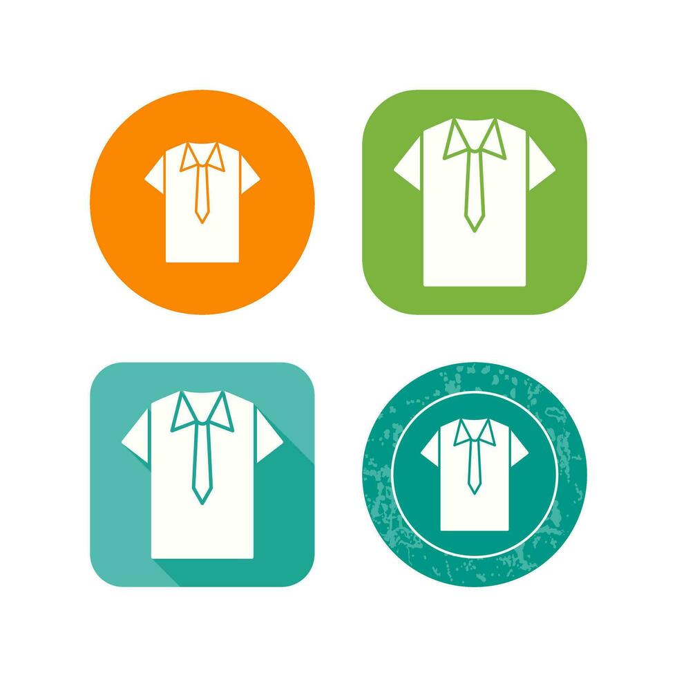 Shirt and Tie Vector Icon