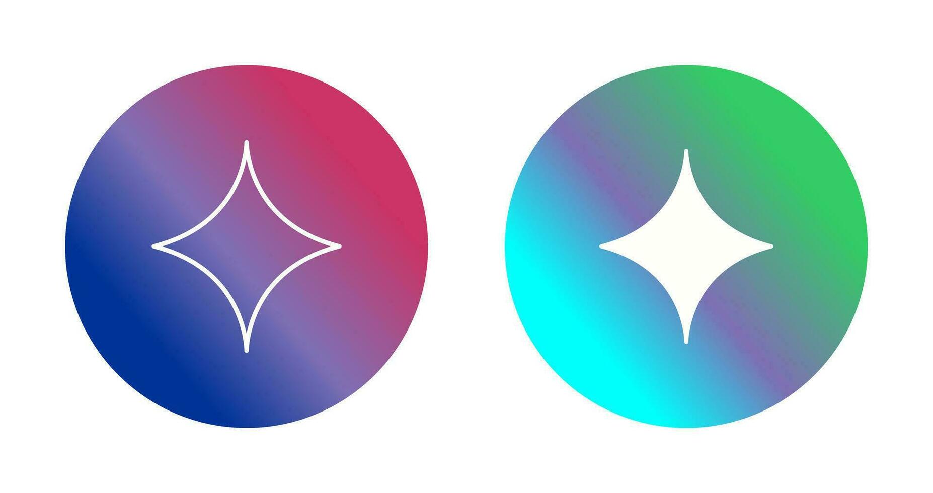 Unique Diamond Vector Icon