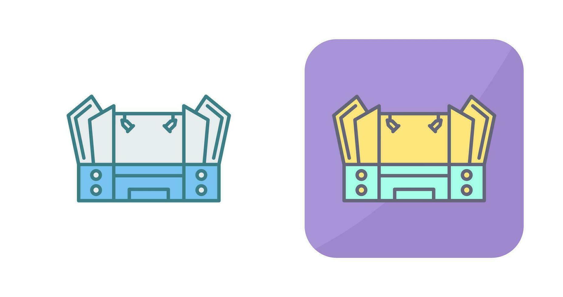 Stage Vector Icon