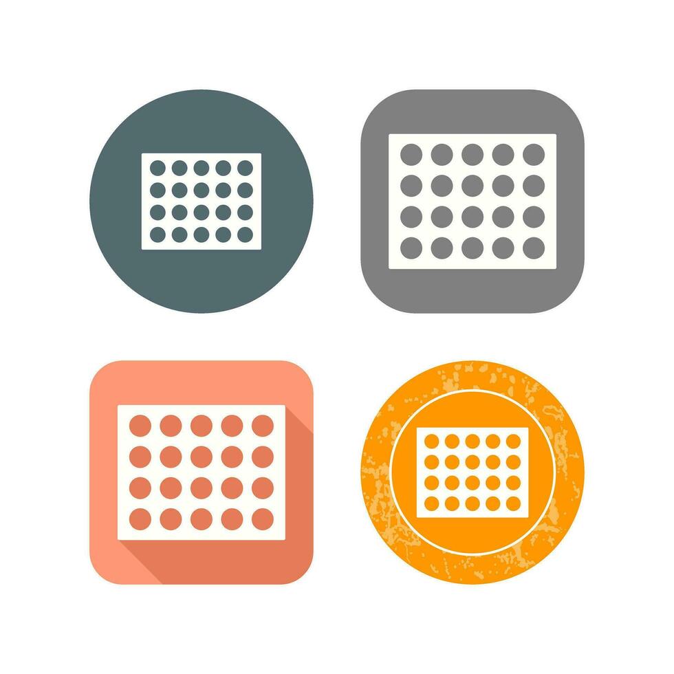 Colored Palette Vector Icon