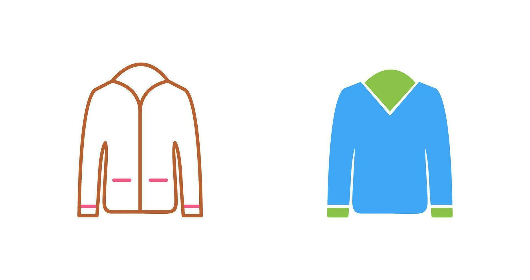 Men's Jacket Vector Icon
