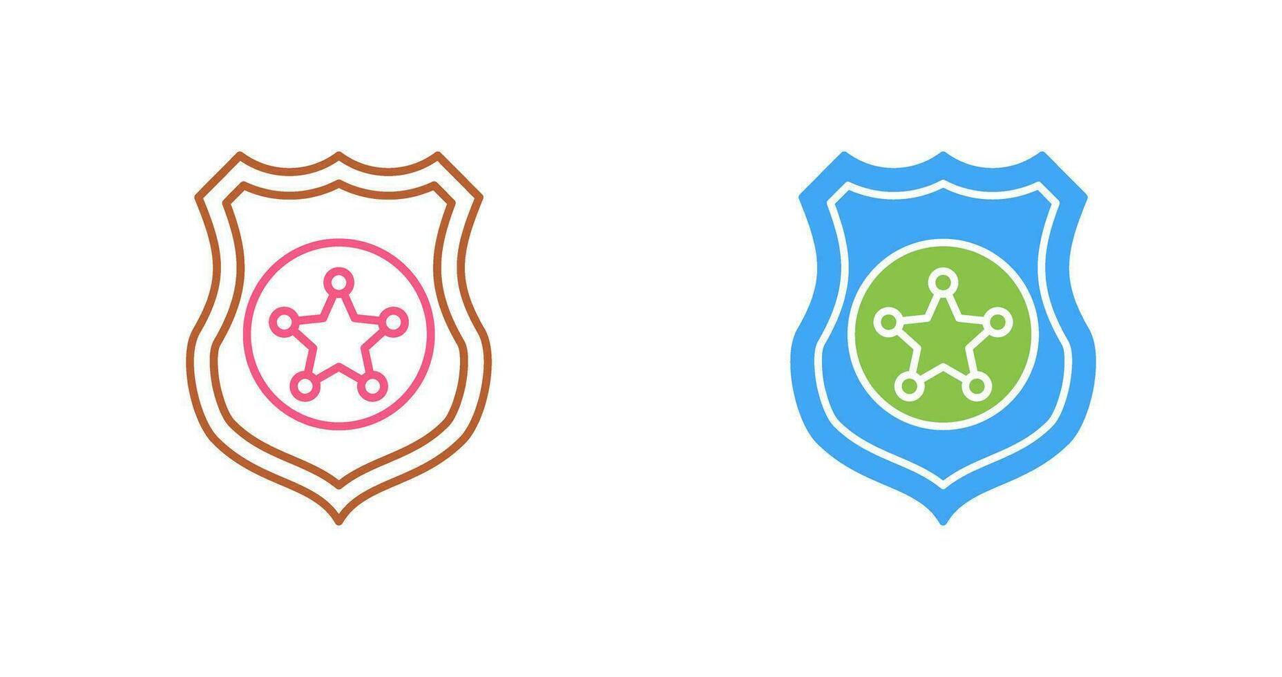 Police shield Vector Icon