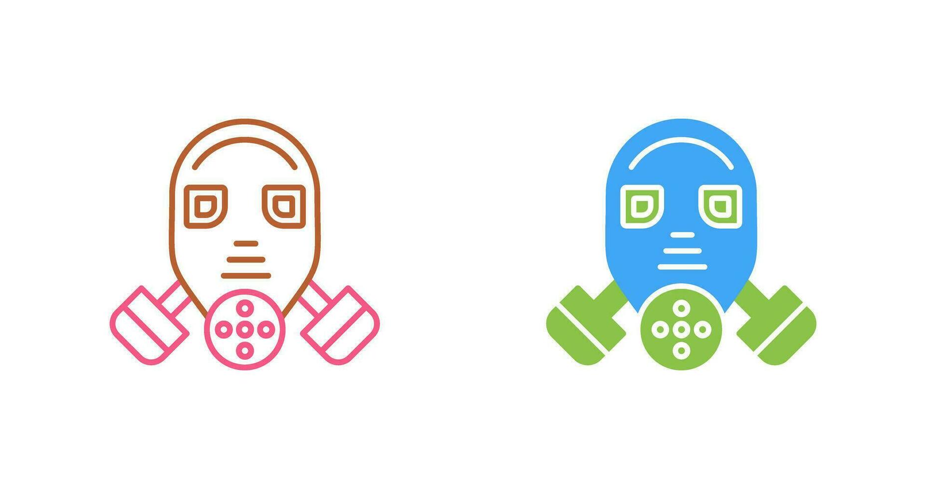 Gas Mask Vector Icon