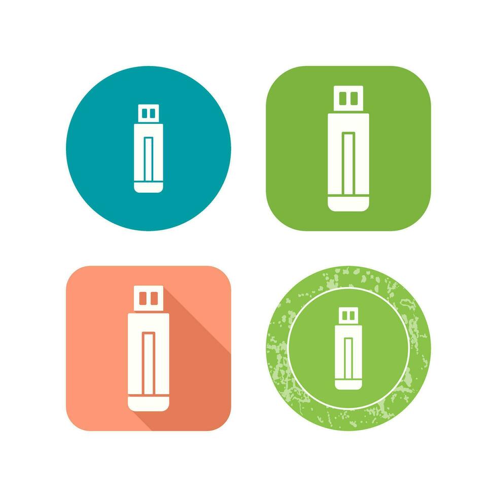 USB Drive Vector Icon