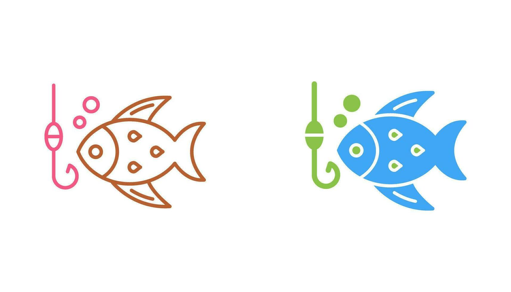 icono de vector de pesca