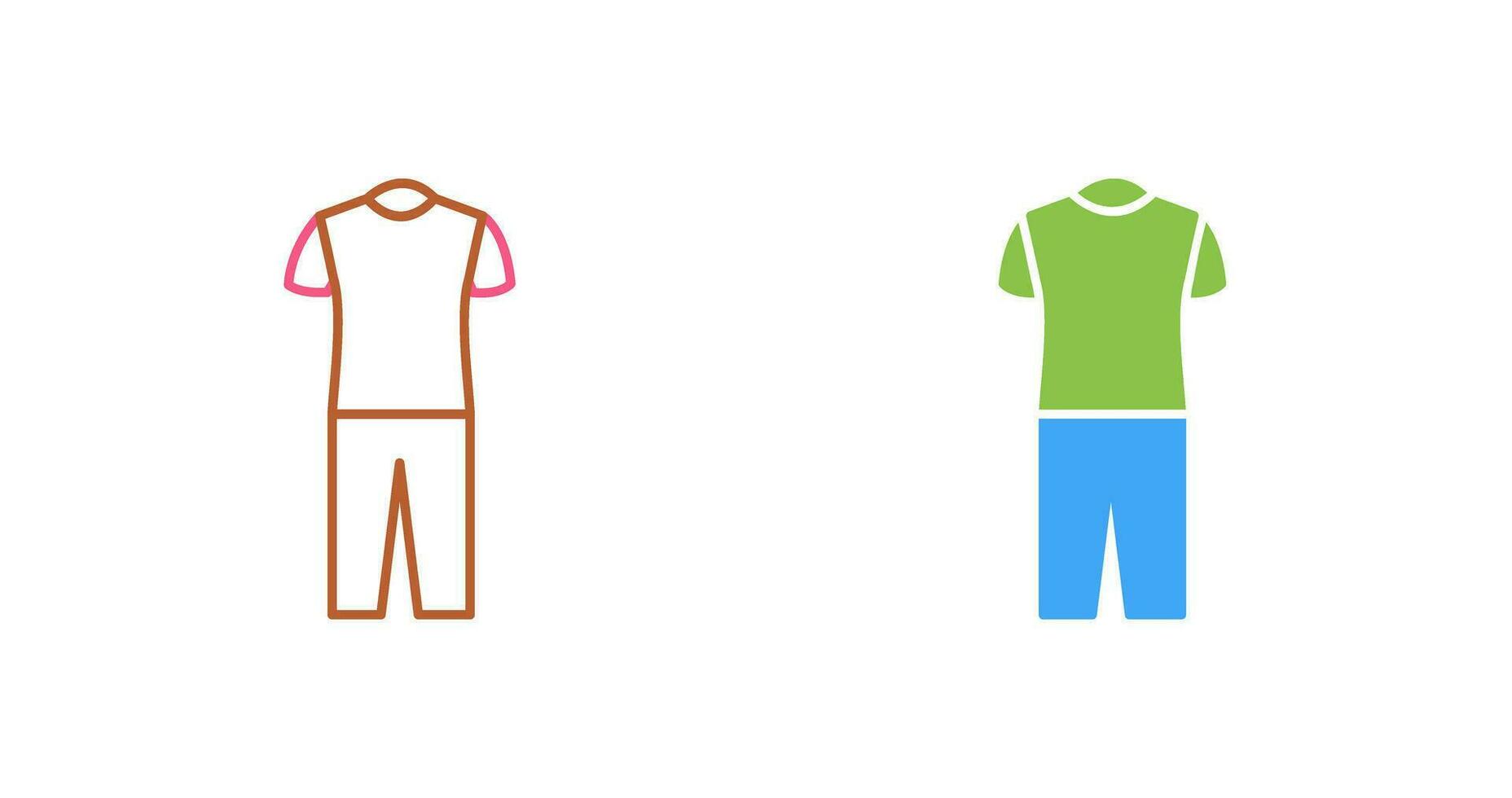 Pyjamas Suit Vector Icon