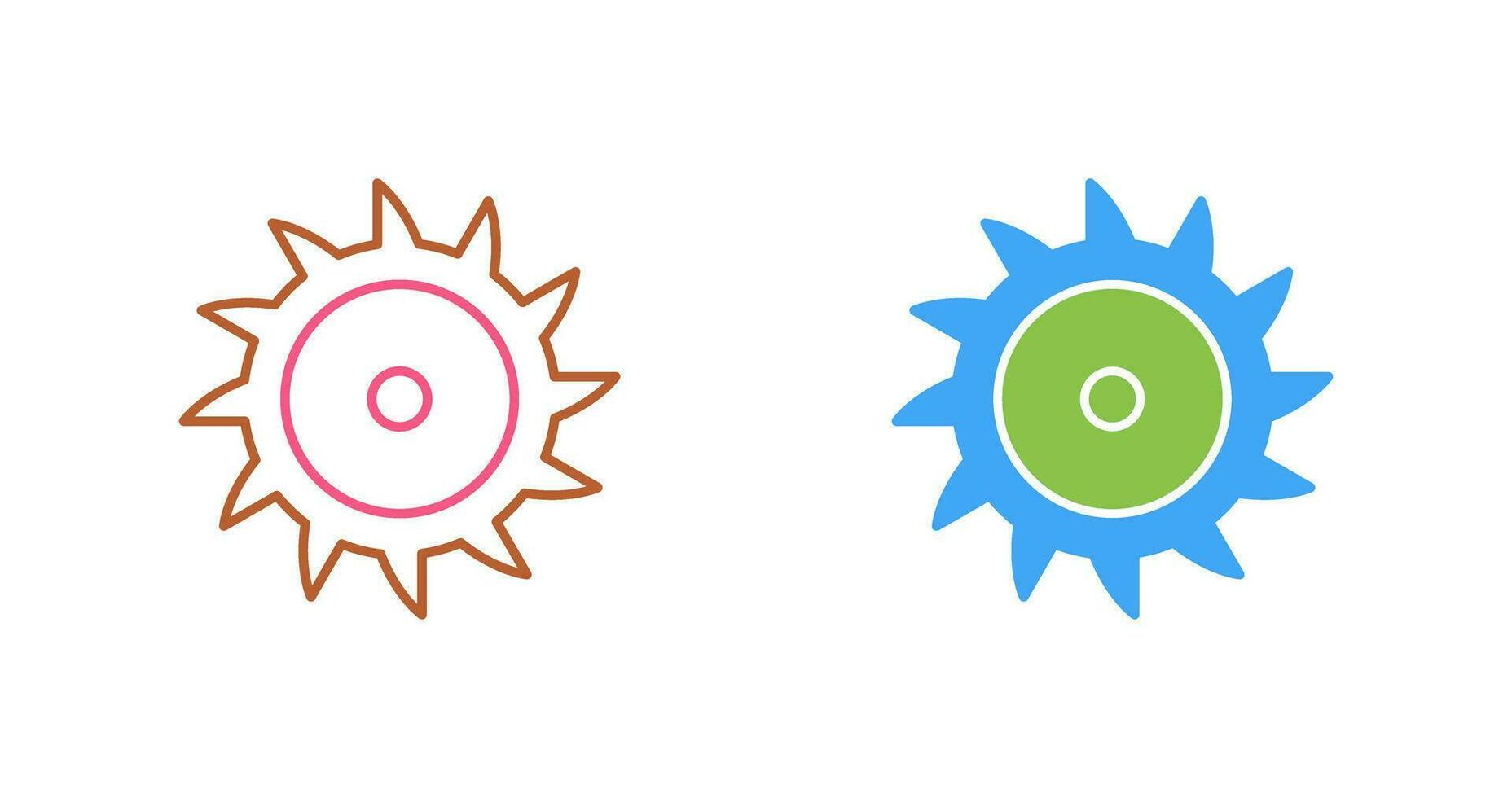 Saw Blade Vector Icon