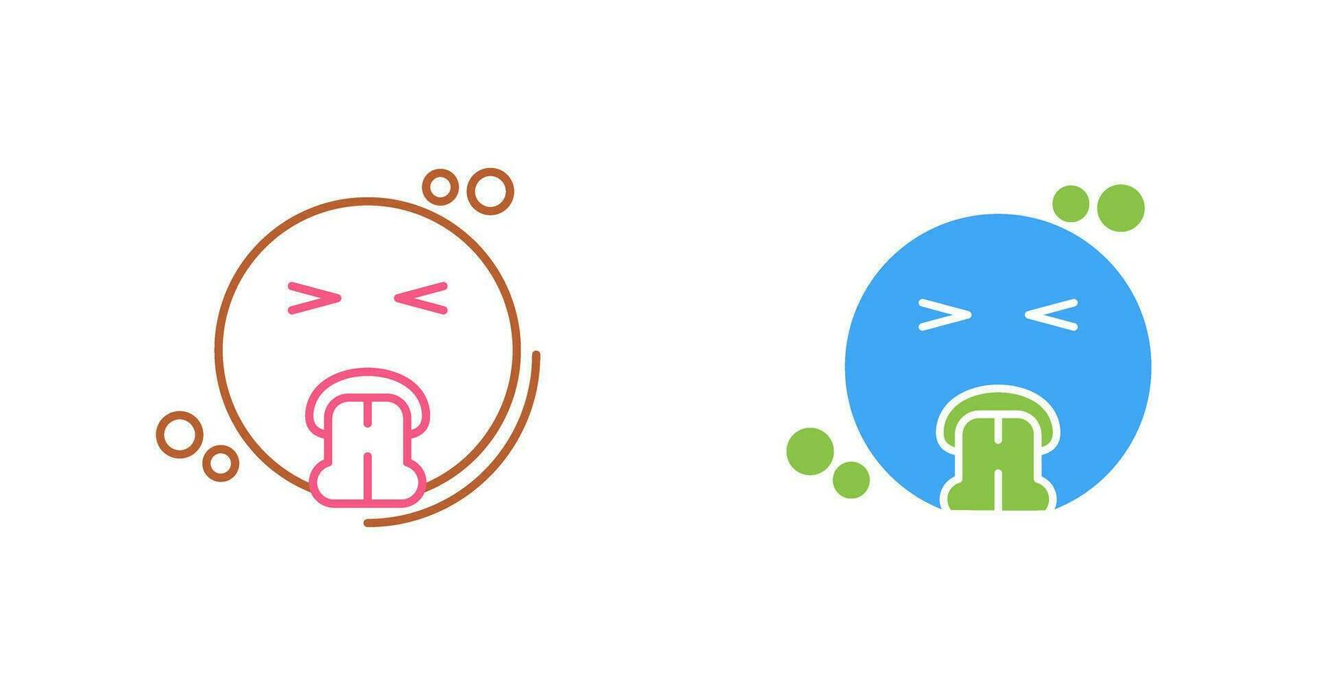 Vomit Vector Icon