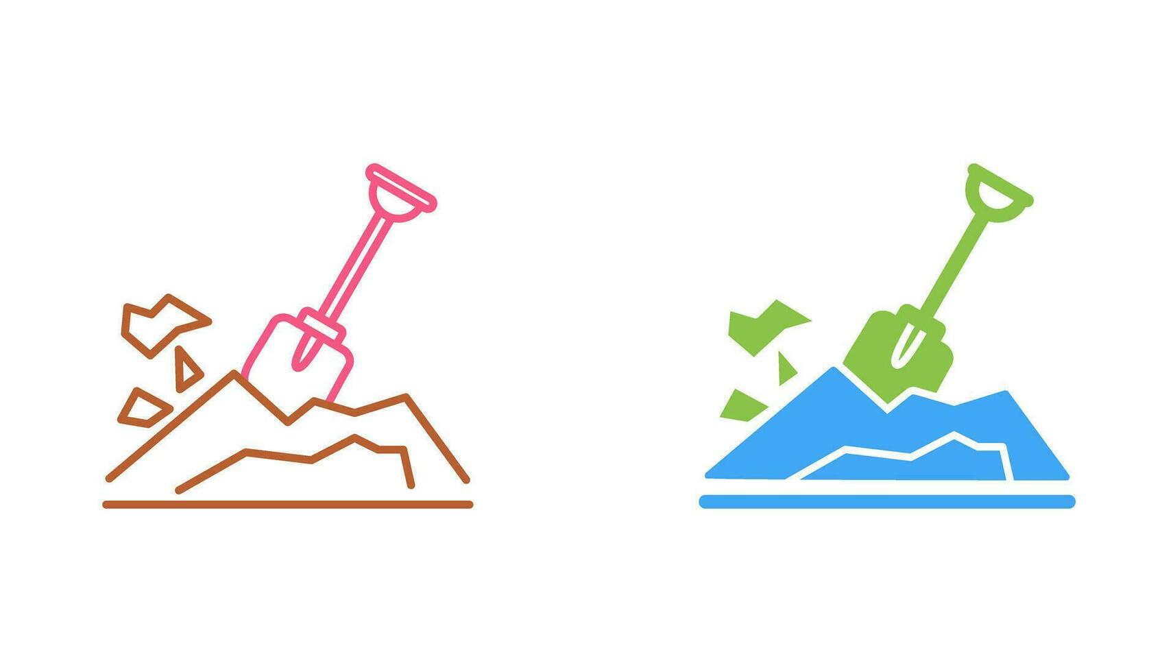Digging Vector Icon