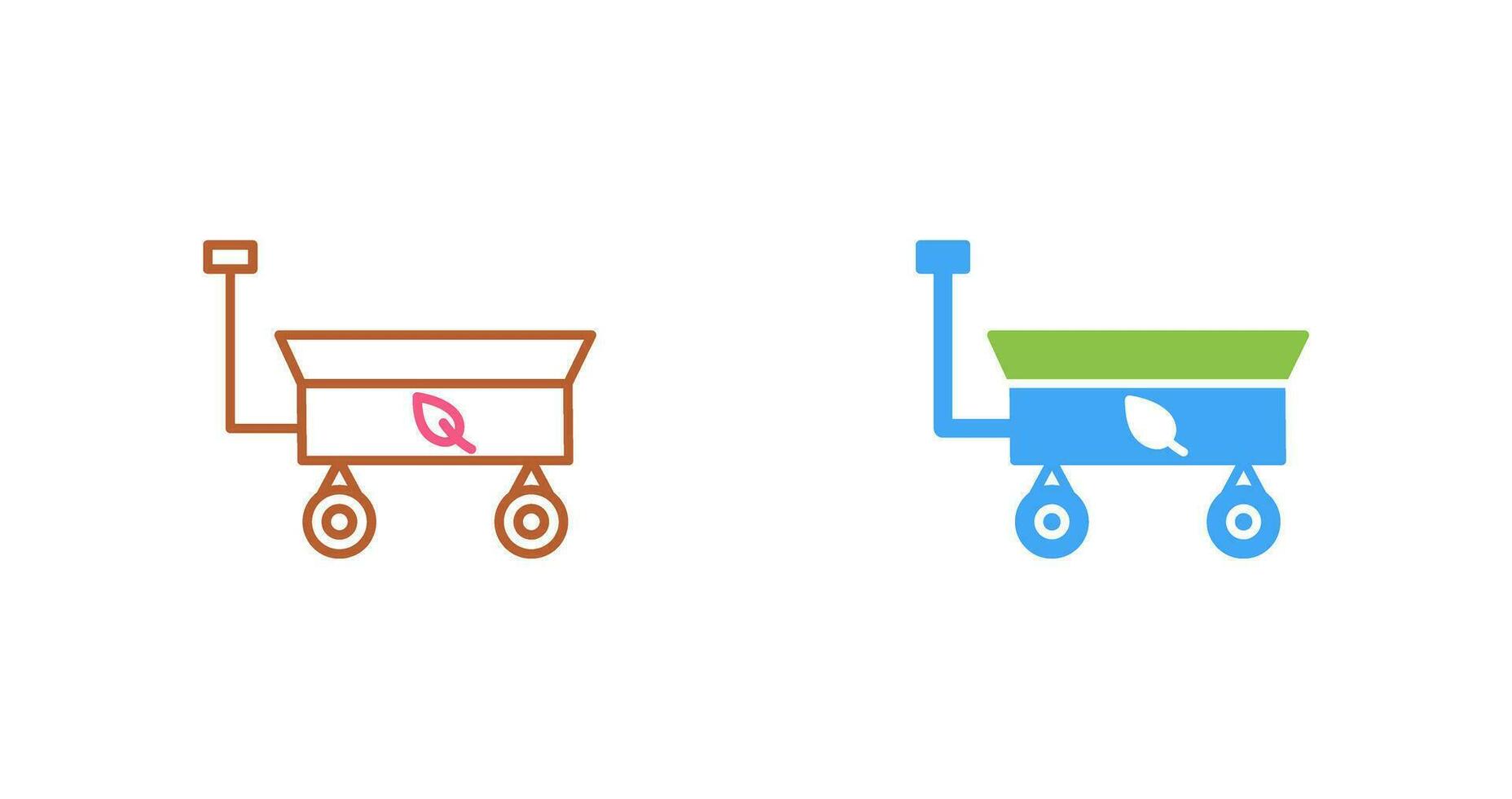 Garden Cart Vector Icon