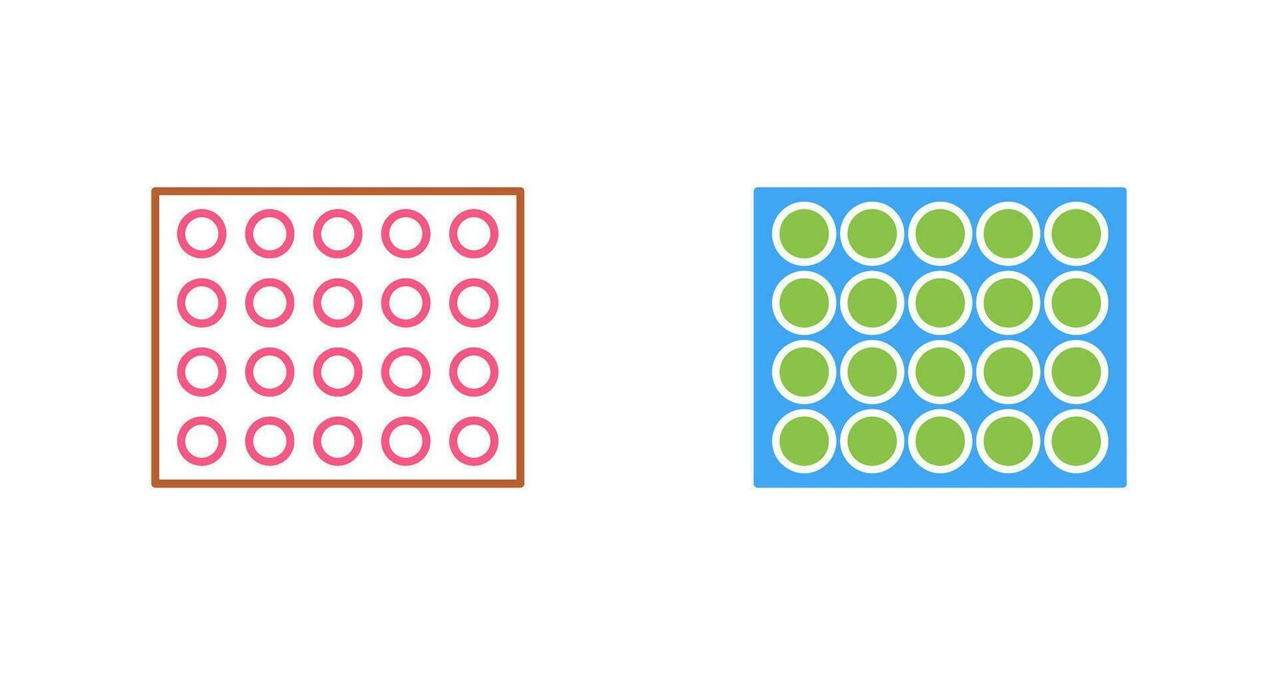 Colored Palette Vector Icon