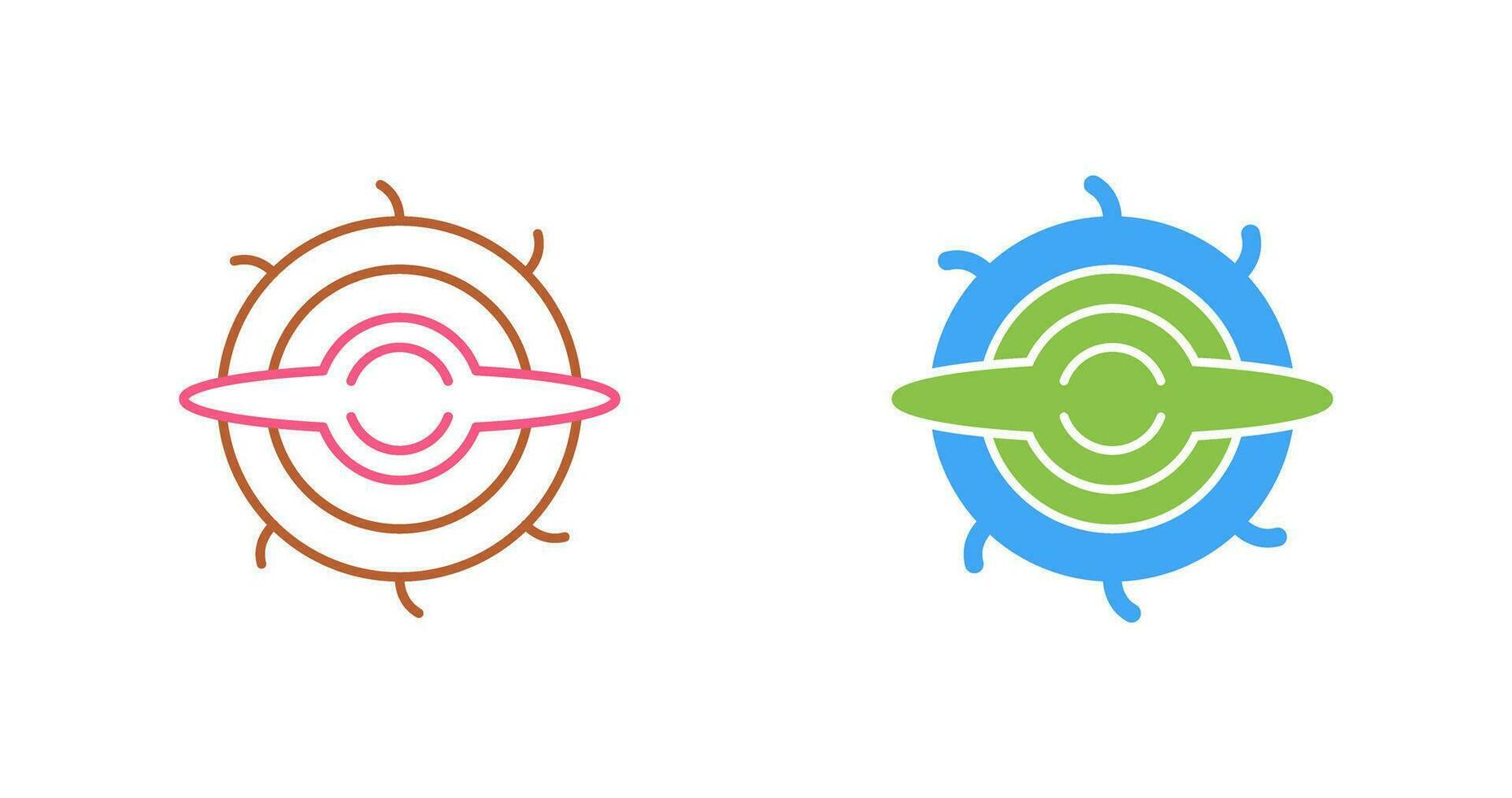 Black Hole Vector Icon