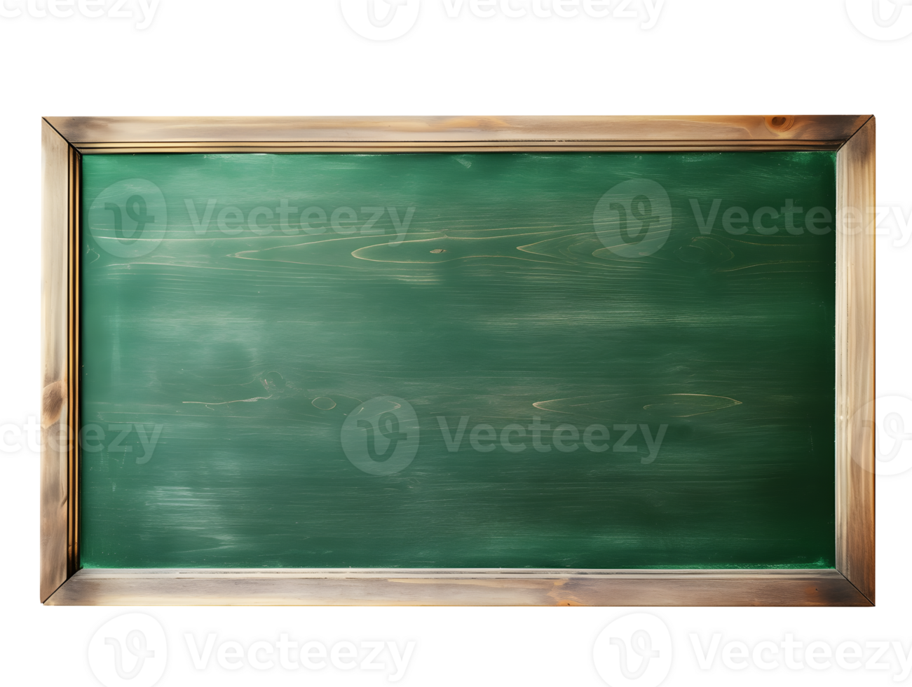 A Large Classroom green board with an Elegant Wooden Frame for